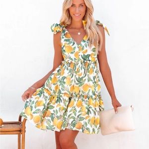 SUMMER ON THE AMALFI COAST BABYDOLL DRESS
